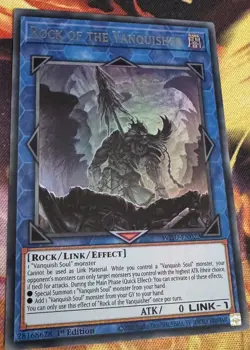 WISU-EN022 Rock of the Vanquisher - Ultra Rare 1st Edition Near Mint YuGiOh Card - Image 1