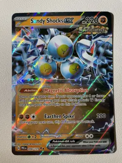 Sandy Shocks ex 056/131 Holo SV: Prismatic Evolutions NM Pokemon TCG Card - Image 1