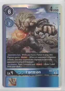 2022 Digimon Card Game - Digital Hazard (EX2) Leomon #EX2-017 02l5 - Image 1