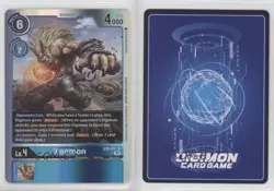 2022 Digimon Card Game - Digital Hazard (EX2) Leomon #EX2-017 02l5 - Image 3