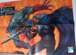 Rage Legacy of the Tribes vintage Print Ad/Poster White Wolf TCG Card Game Art - Image 1