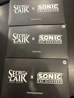 Magic The Gathering Secret Lair x Sonic The Hedgehog Non Foil Bundle - Image 1