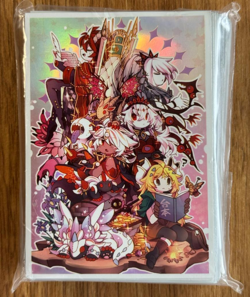 Yu-Gi-Oh! Card Sleeve Protector Blazing Cartesia, the Virtuous 60 sheets - Image 1