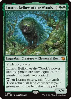 Lumra, Bellow of the Woods Bloomburrow Regular - Image 1
