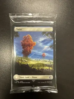 2x 16 NON Foil Final Fantasy MTG Full Art Basic Land Complete Set Sealed Pack - Image 1