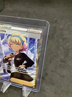 Peonia 196/198 - Chilling Reign - Full Art Trainer Pokemon Card - NM Condition - Image 2