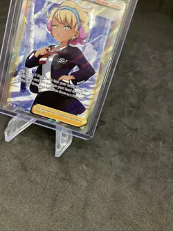 Peonia 196/198 - Chilling Reign - Full Art Trainer Pokemon Card - NM Condition - Image 5