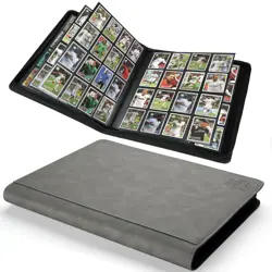 Premium Ringless Trading Card Binder - 1024 Capacity, 16 Side-Loading Pockets pe - Image 1