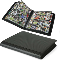 Premium Ringless Trading Card Binder - 1024 Capacity, 16 Side-Loading Pockets pe - Image 1