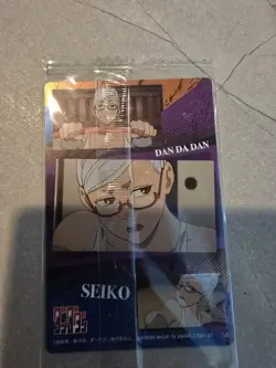 Aira 04 & Seiko 03 Japanese Dandadan Wafer Card Bandai Sealed - Image 2