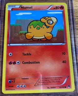 Numel 12/122 - XY BREAKpoint - Regular - Common Card - Pokemon TCG - Image 1