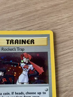 Pokemon WOTC Card - The Rocket's Trap - Gym Heroes - Holo Rare - 19/132 - Image 4
