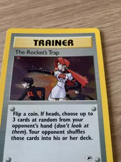 Pokemon WOTC Card - The Rocket's Trap - Gym Heroes - Holo Rare - 19/132 - Image 5