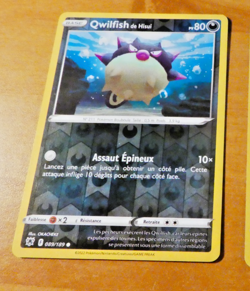 POKEMON CARD GAME REVERSE HOLO CARTE 089/189 EB10 FR JCC NM 2022 - Image 1