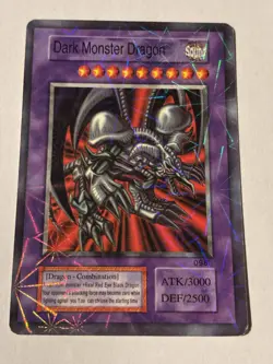 Yu-Gi-Oh! TCG Fake Card Dark Monster Dragon - Image 1