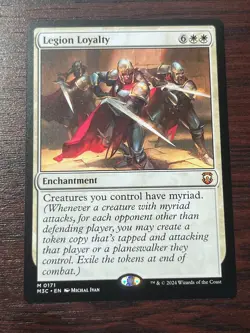 1x LEGION LOYALTY - Commander - MTG - Magic the Gathering - Image 1