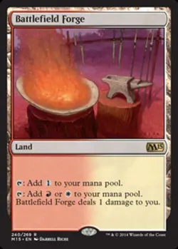 Battlefield Forge LP, English MTG Magic 2015 (M15) - Image 1