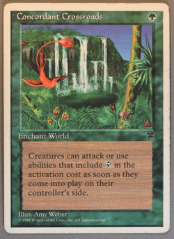 Concordant Crossroads - MTG - Chronicles - Magic: The Gathering - Image 1