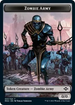 Zombie Army Token - 7 / English / Near Mint MTG - Image 1