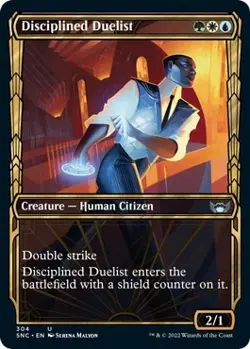 Disciplined Duelist (Showcase) - 304 / English / Near Mint MTG - Image 1