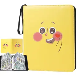 Gabcchi 9-Pocket Trading Card Binder with 50 Removable Sleeves, Durable Polyp... 658358644898 - Image 1