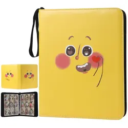 Gabcchi 9-Pocket Trading Card Binder with 50 Removable Sleeves, Durable Polyp... 658358644898 - Image 2