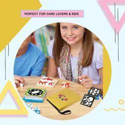Gabcchi 9-Pocket Trading Card Binder with 50 Removable Sleeves, Durable Polyp... 658358644898 - Image 5