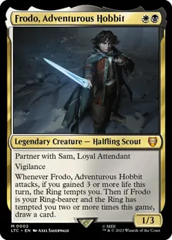 Frodo, Adventurous Hobbit - 2 / English / Near Mint MTG - Image 1