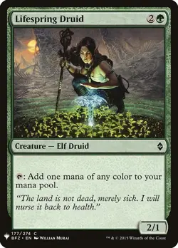 Lifespring Druid - 177 / English / Near Mint MTG - Image 1