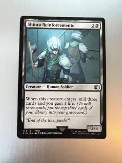 Shinra Reinforcements - 118 - Magic: Final Fantasy MTG - Common -Regular - FFVII - Image 1