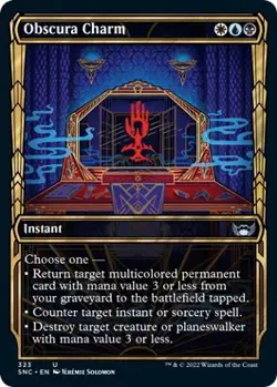 Obscura Charm (Showcase) - 323 / English / Near Mint MTG - Image 1