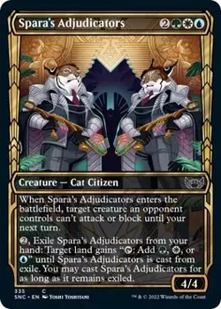 Spara's Adjudicators (Showcase) - 335 / English / Near Mint MTG - Image 1