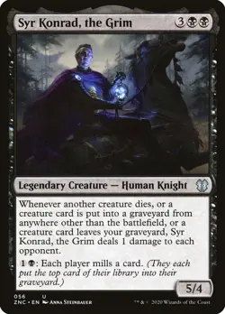 Syr Konrad, the Grim - 56 / English / Near Mint MTG - Image 1