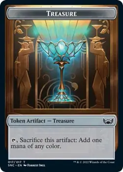 Treasure Token (017) - 17 / English / Near Mint MTG - Image 1