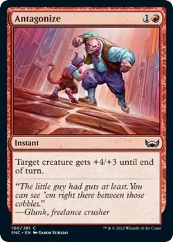 Foil - Antagonize - 100 / NM / English MTG - Image 1