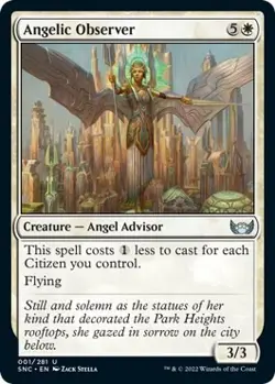 Foil - Angelic Observer - 1 / NM / English MTG - Image 1