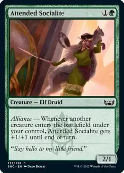 Foil - Attended Socialite - 133 / NM / English MTG - Image 1