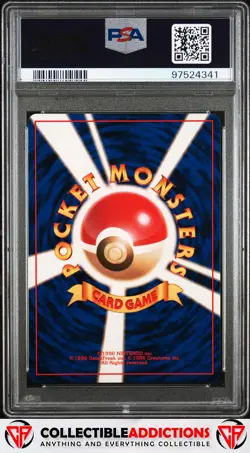 1996 Pokemon Japanese Basic #37 Vulpix No Rarity Symbol PSA 10 Gem Ment - Image 2