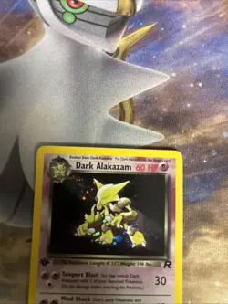 1st Edition Dark Alakazam 1/82 - Team Rocket - Holo - Pokemon - NM - Image 4