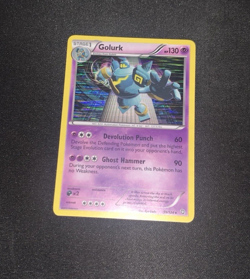 2012 Pokemon, B&W Dragons Exalted, #59/124 Golurk, Holo Rare LP - Image 1
