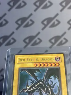 Yugioh TCG - Red-Eyes Black Dragon SDJ-001 Unlimited Holo - Light Play - Joey - Image 3