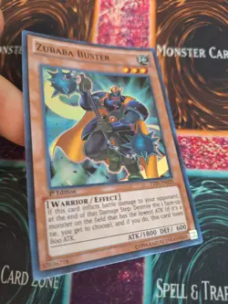 Yugioh Zubaba Buster ZTIN-EN020 Super Rare 1st Edition Near Mint - Image 2