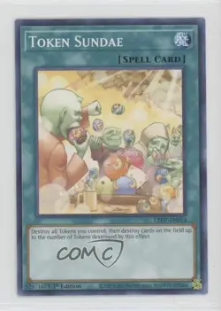 Token Sundae 1st Ed. YuGiOh Legendary Duelists: Rage of RA #LED7-EN054 00jz - Image 1