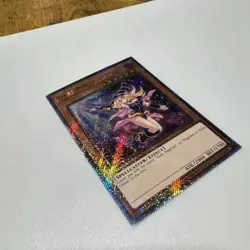 Yugioh Dark Magician Girl 7th Art Platinum Secret Rare 1st Edition NM - Image 3