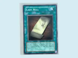 Last Will - SYE-031 - LP, YuGiOh! - Image 1