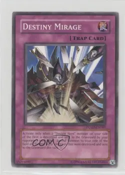 Destiny Mirage Unlimited YuGiOh Power of the Duelist #POTD-EN049 2006 12ka - Image 1