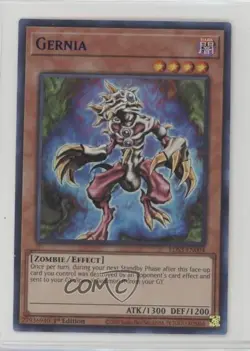 Gernia (Blue) Ultra Rare 1st Ed. YuGiOh Legendary Duelists: Season 3 10cj - Image 1