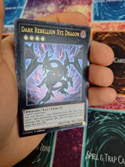Yugioh Dark Rebellion Xyz Dragon NECH-EN053 Ultimate Rare 1st Edition Near Mint - Image 3