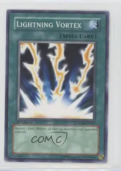 Lightning Vortex 1st Ed. YuGiOh Rise of the Dragon Lords #SDRL-EN029 2007 12ka - Image 1