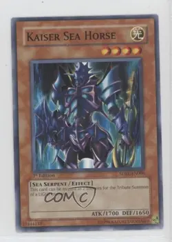 Kaiser Sea Horse 1st Ed. YuGiOh Rise of the Dragon Lords #SDRL-EN008 2007 12ka - Image 1